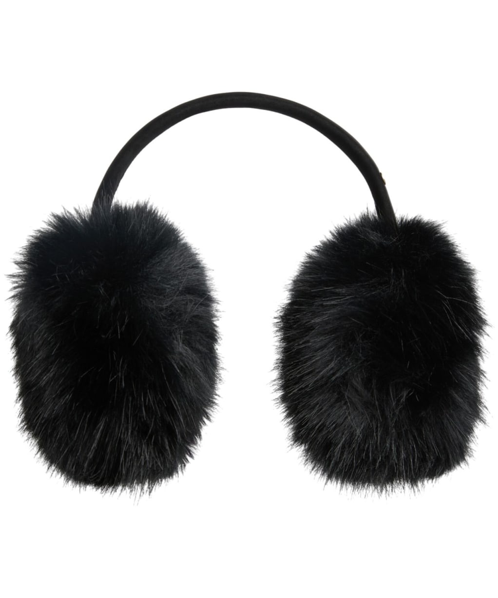 Women's Barbour International Cyrus Faux Fur Earmuffs - Black