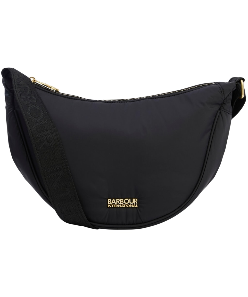 Women's Barbour International Monaco Sling Bag - Black