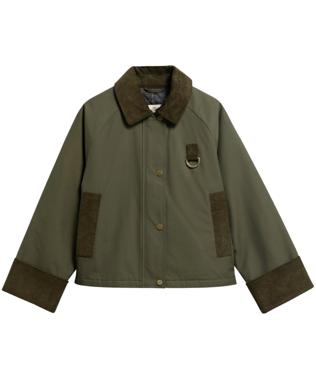 Women's Barbour Wendy Casual Jacket - Olive / Shadow Classic
