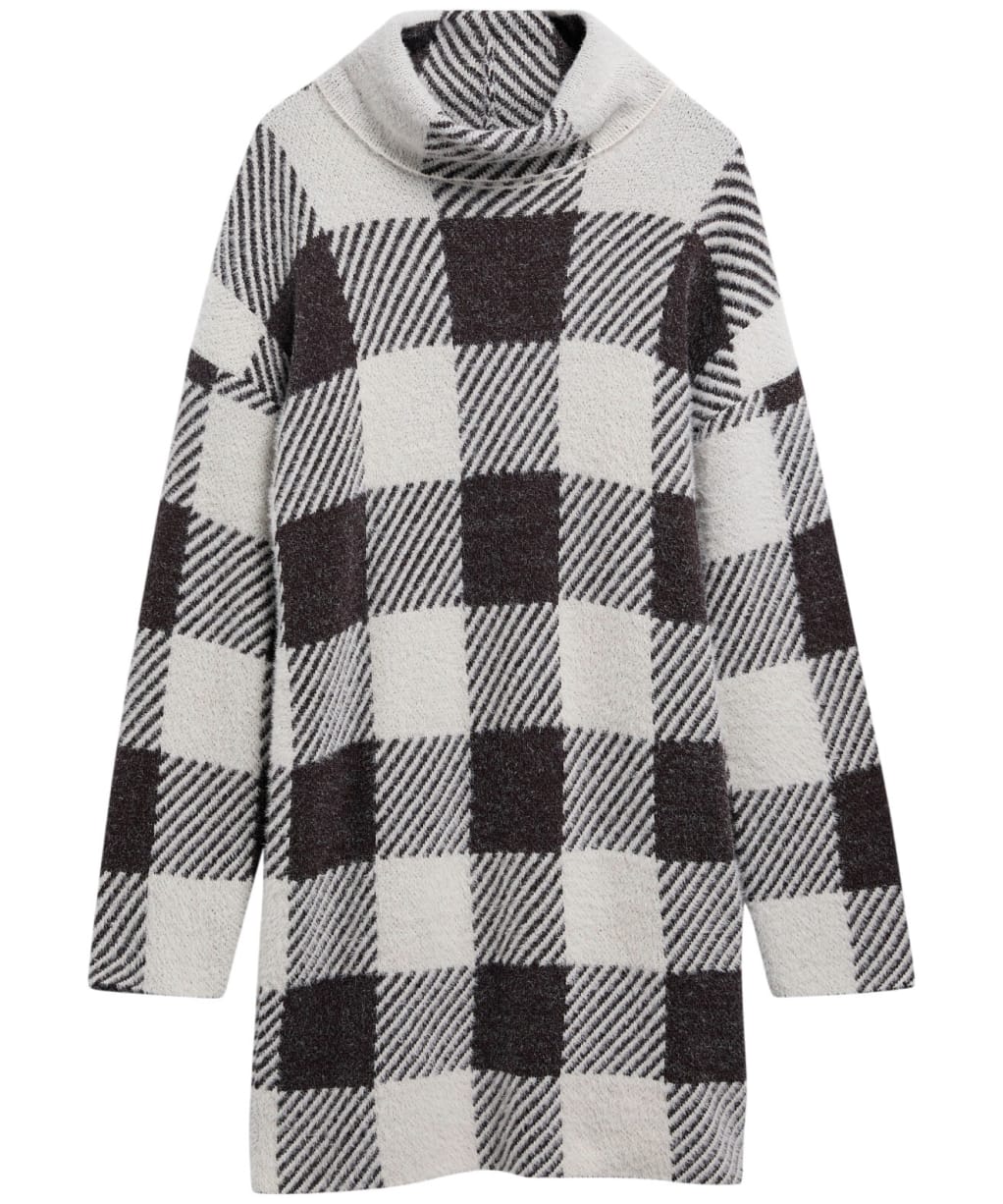 Women's Barbour International Amaya Knitted Mini Dress - TRUFFLE MULTI