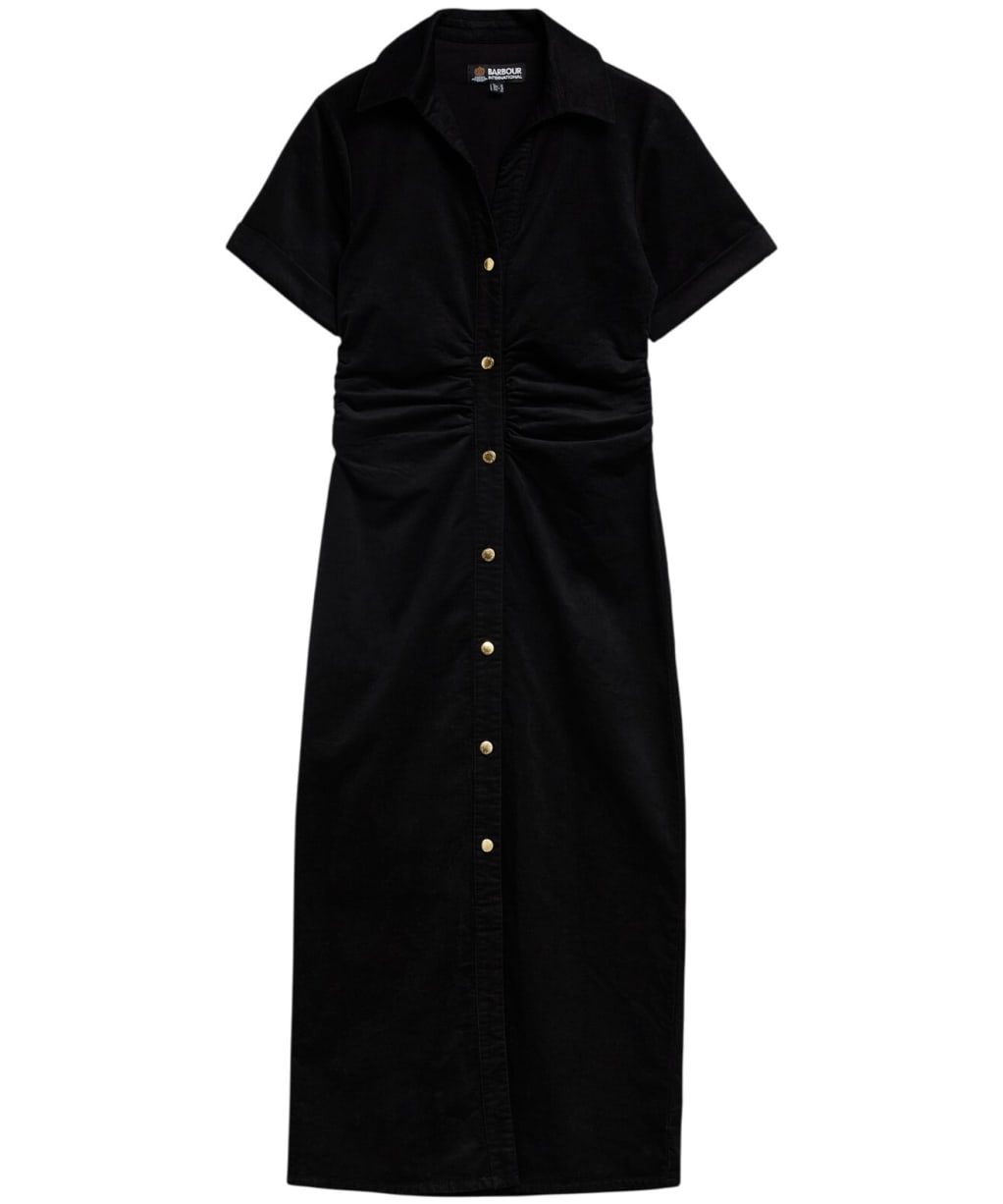 Women's Barbour International Kenna Maxi Dress - Black