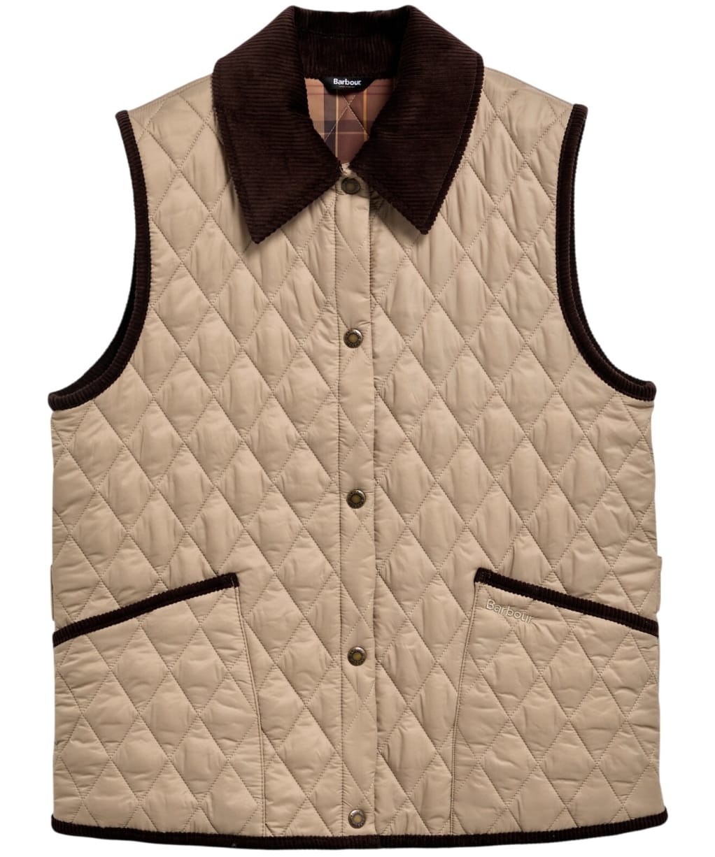 Women's Barbour Darwen Quilted Gilet - Light Trench / Muted