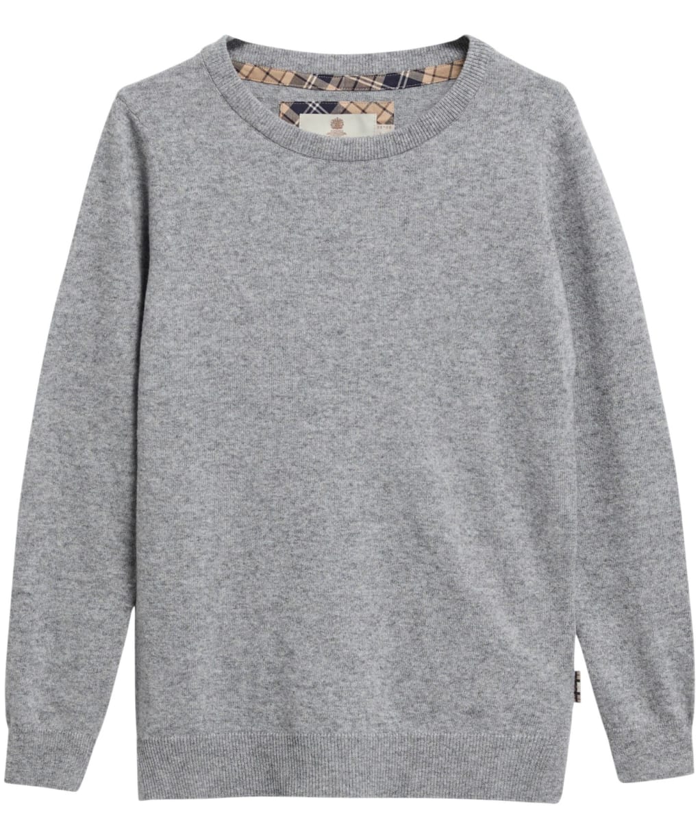 Women’s Barbour Pendle Crew Knit Sweater - GREY MARL/BIRCHW