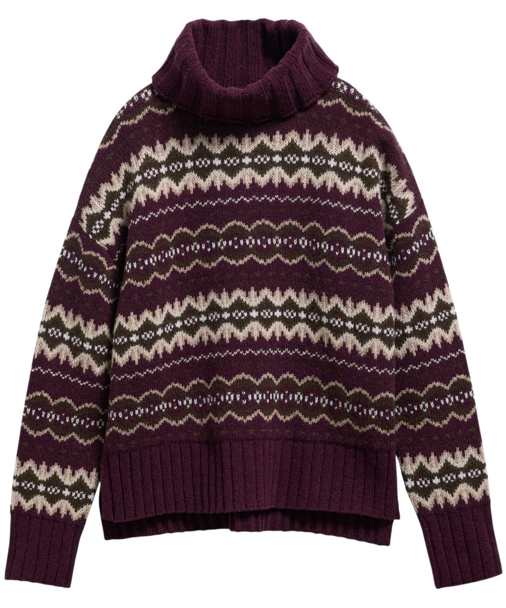 Women's Barbour Helen Knitted Jumper - FIG MULTI