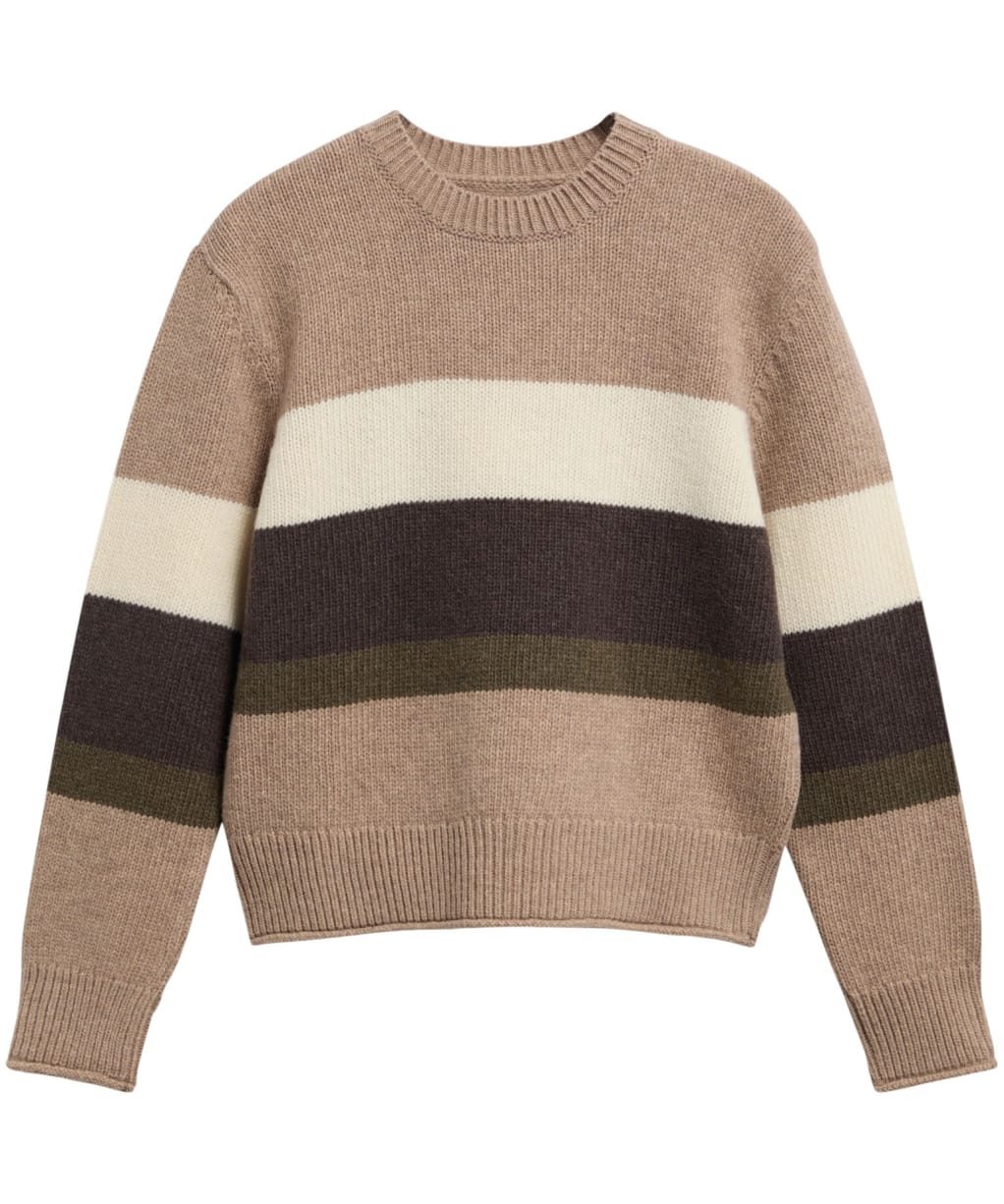 Women's Barbour Wrenwood Knitted Jumper - Warm Trench Multi