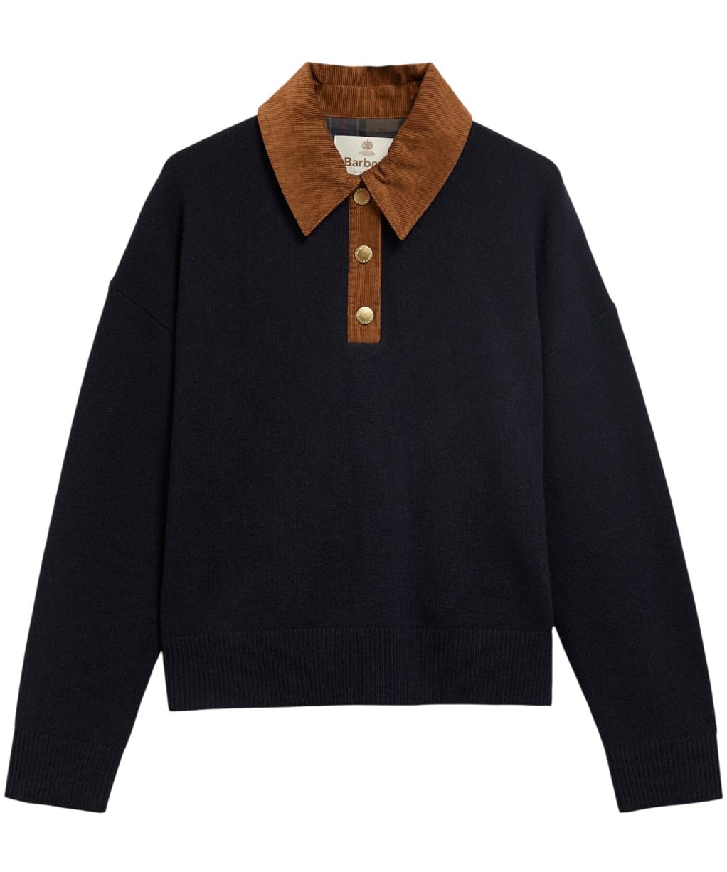 Women's Barbour Ravenshill Knitted Jumper - Navy