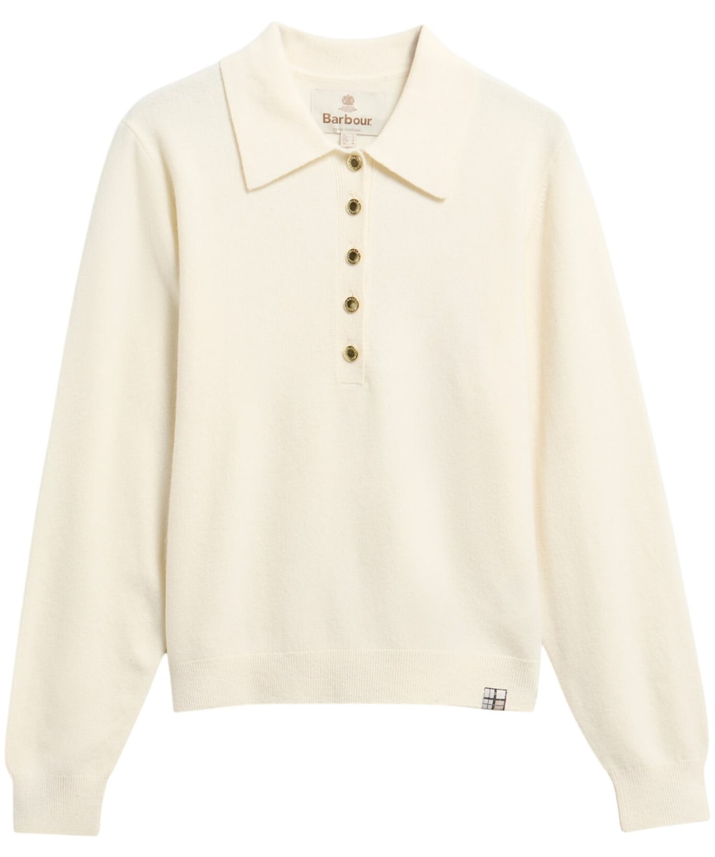 Women's Barbour Wynn Knitted Jumper - Cloud