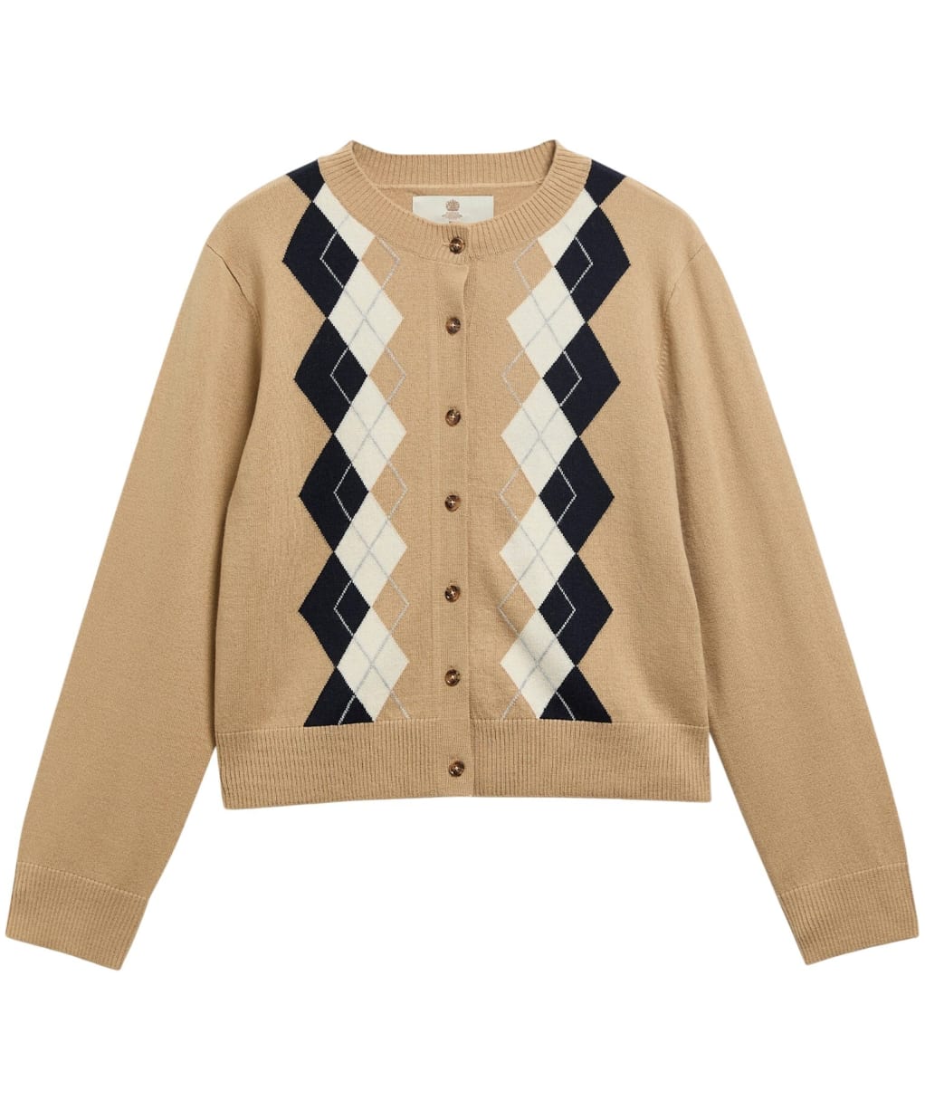 Women's Barbour Mariana Knitted Cardigan - Warm Trench Multi