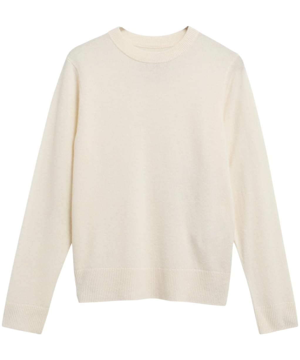 Women's Barbour Penwood Cashmere Knitted Jumper - Ecru