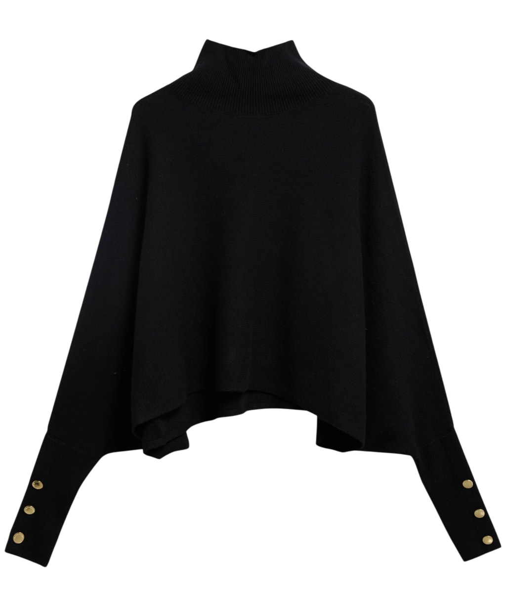 Women's Barbour International Lilah Knitted Jumper - Black