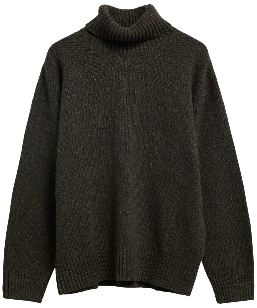 Women's Barbour Stanford Fleck Knitted Jumper - Olive