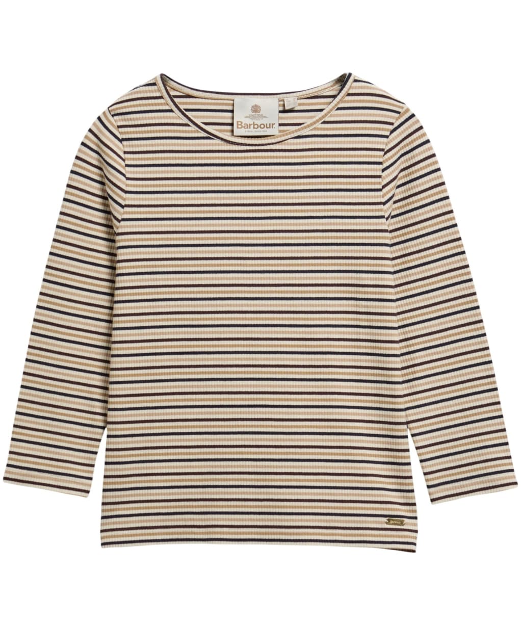 Women's Barbour Wynn Striped Top - Birchwood Stripe