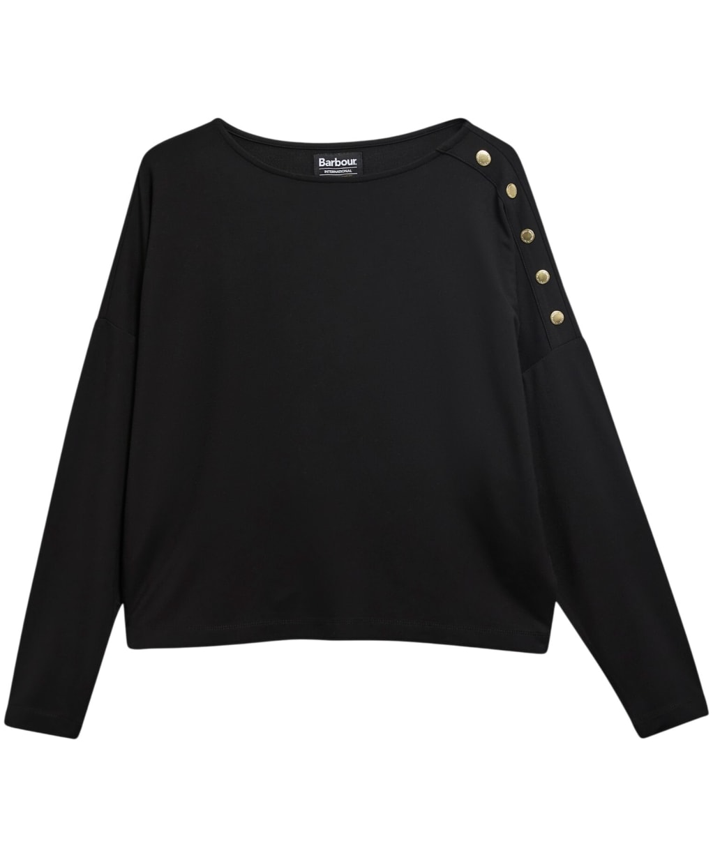 Women's Barbour International Cyrus Top - Black