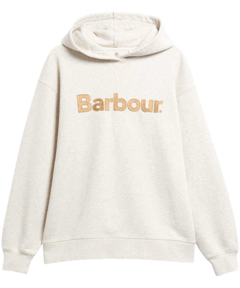 Women's Barbour Hartland Hoodie - CLOUD MARL/WARM