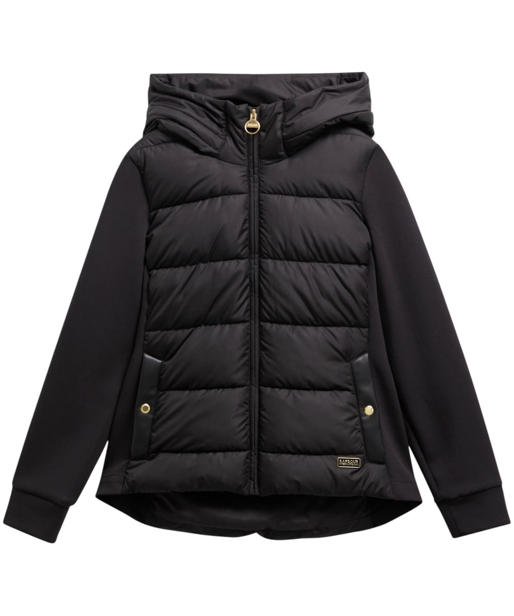 Women's Barbour International Conway Quilted Sweat - Black