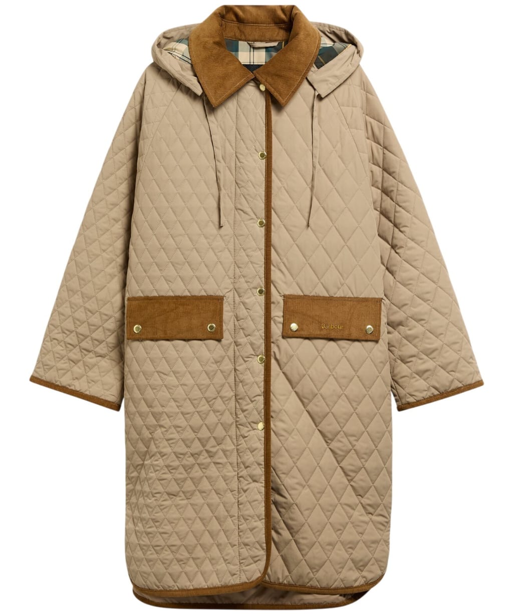 Women's Barbour Ravensden Quilted Jacket - Light Trench / Ancient
