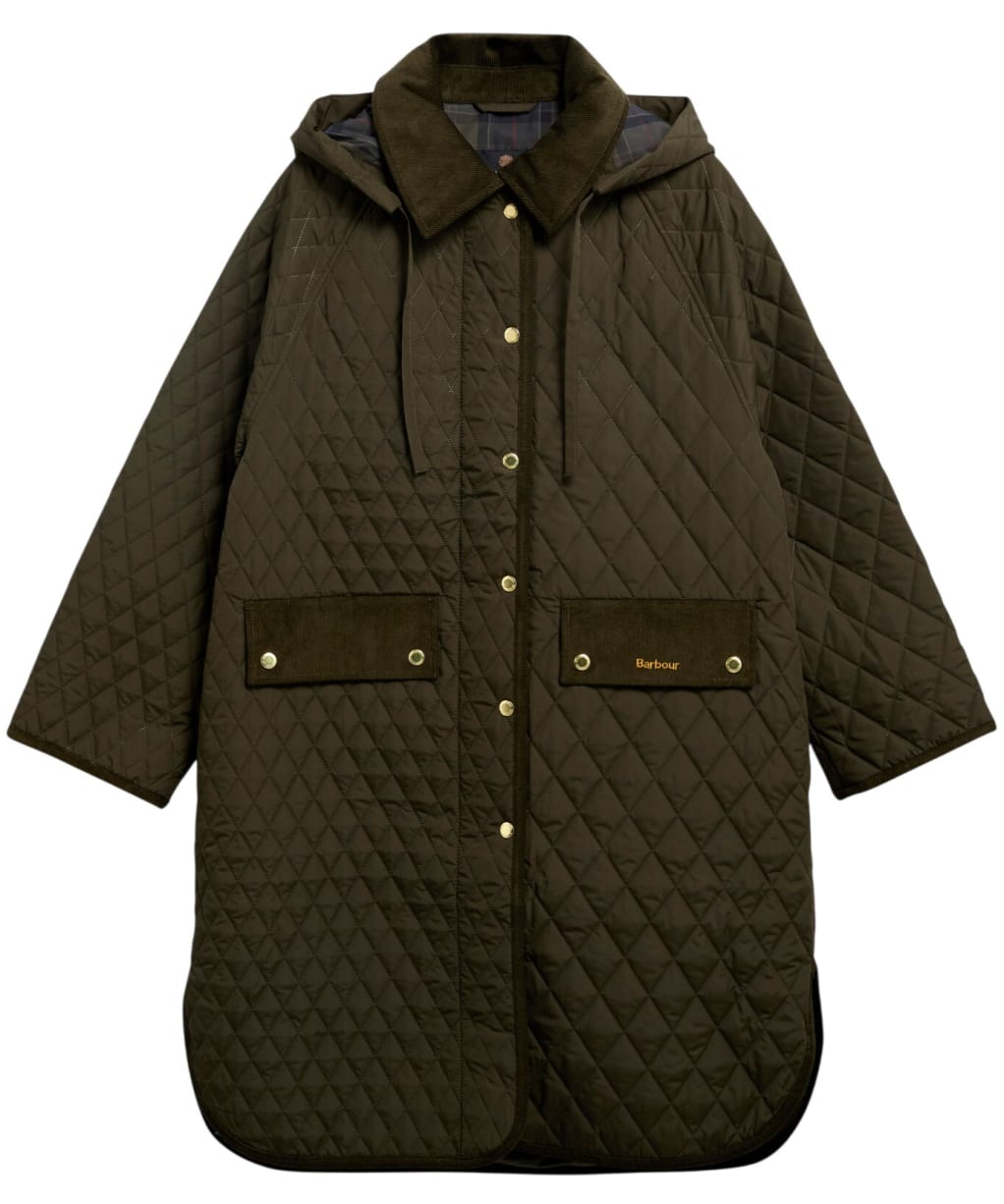 Women's Barbour Ravensden Quilted Jacket - Olive / Shadow Classic