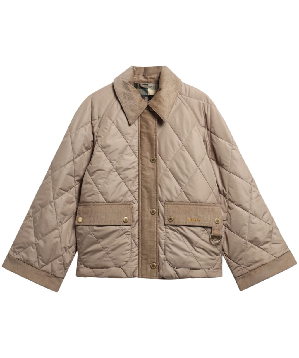 Women's Barbour Kilnwick Quilted Jacket - Light Trench / Ancient