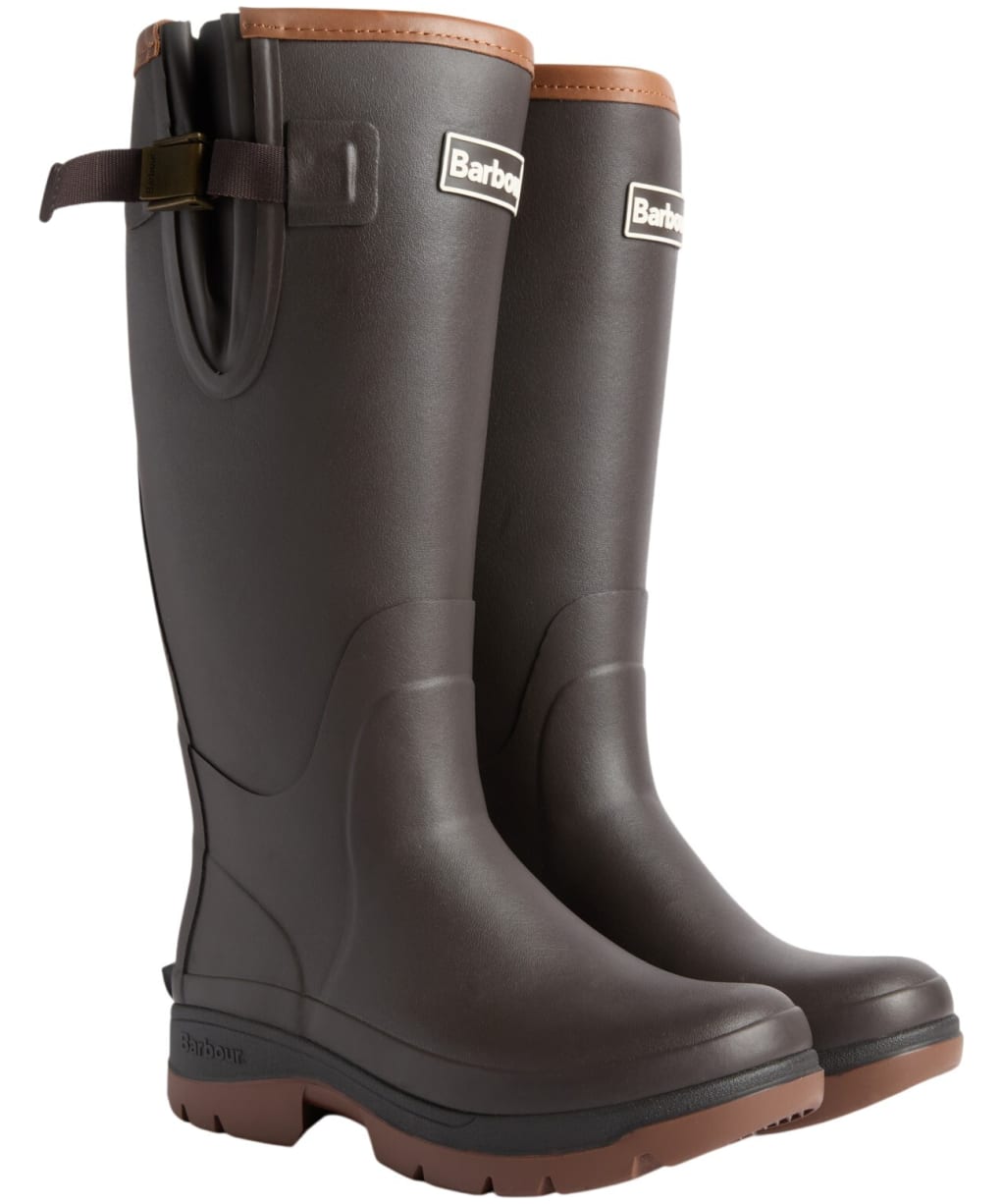 Women's Barbour Tempest Tall Wellingtons - Brown