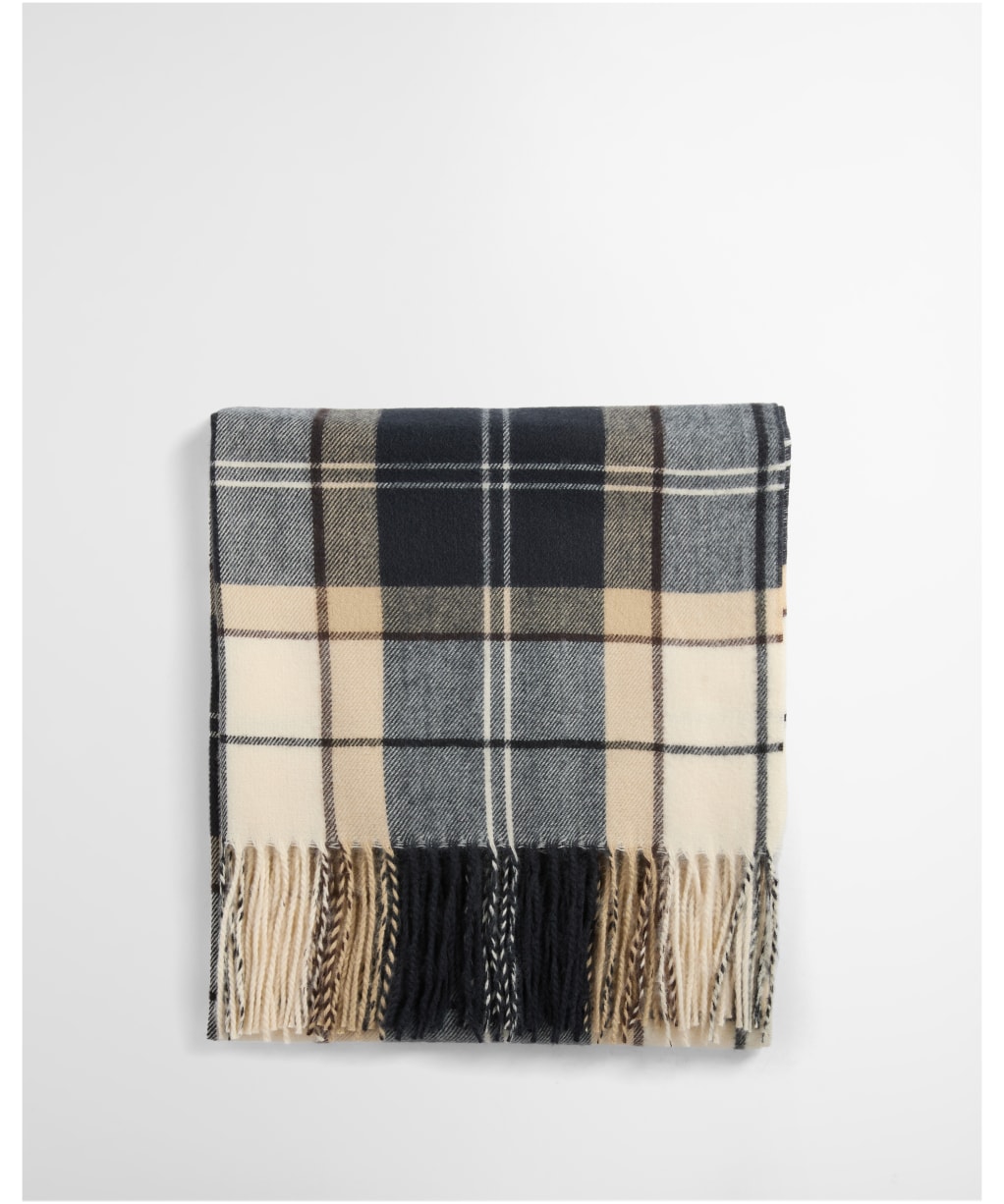 Women's Barbour Hailes Tartan Scarf - Light Birchwood Dress Tartan