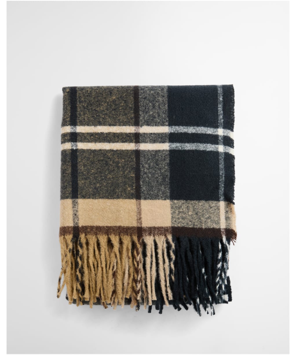 Women's Barbour Deanna Tartan Scarf - Birchwood Dress Tartan