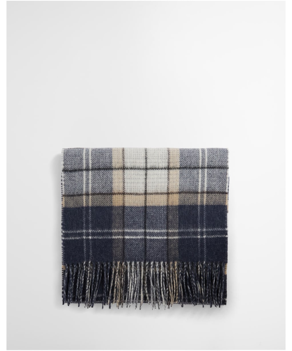 Women's Barbour Taryn Reversible Scarf - Light Birchwood Dress Tartan