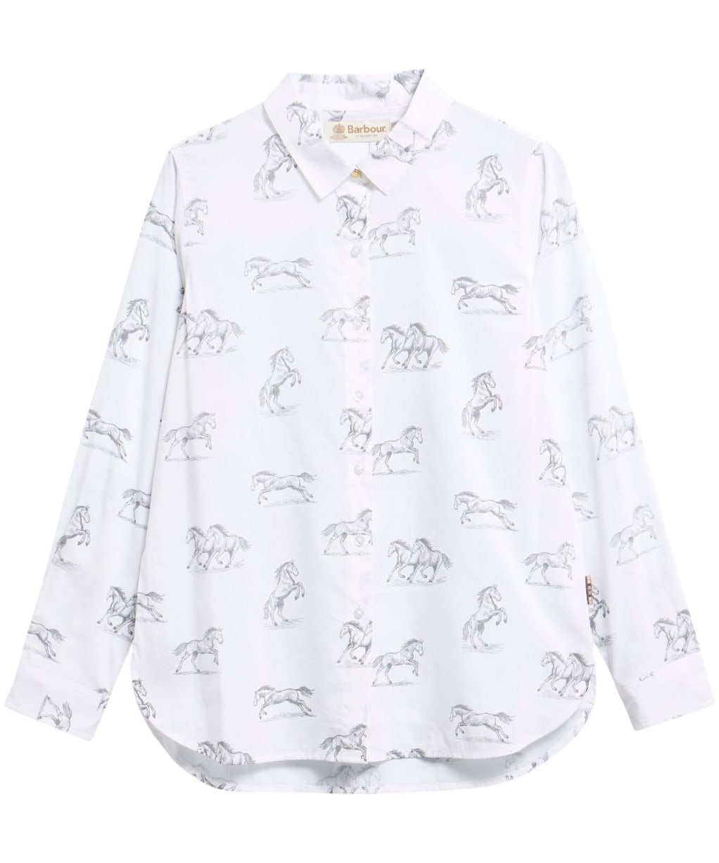 Women’s Barbour Safari Shirt - MULTI HORSE