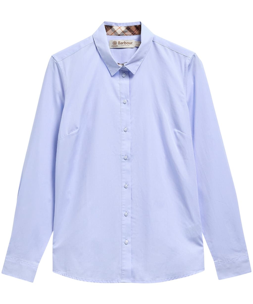 Women's Barbour Derwent Shirt - PALE BLUE/LT MU
