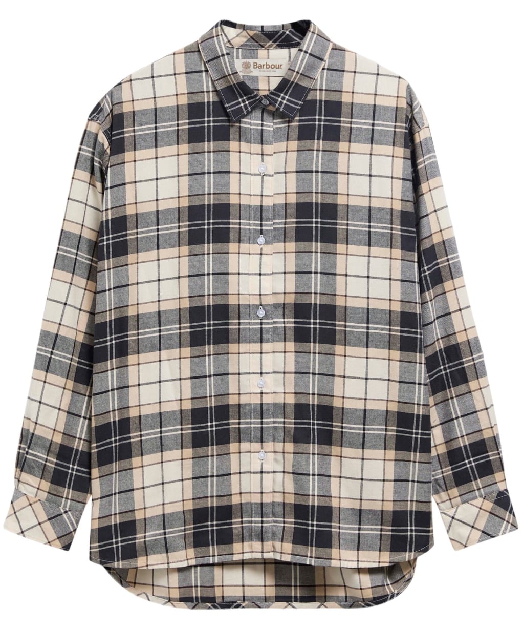 Women's Barbour Elishaw Shirt - Light Birchwood Dress Tartan