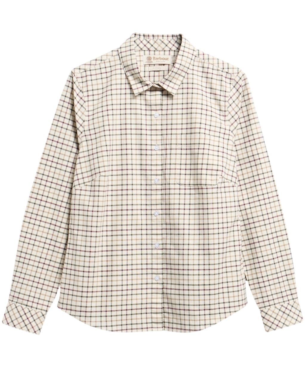 Women's Barbour Woodside Check Shirt - Birch Tattersall