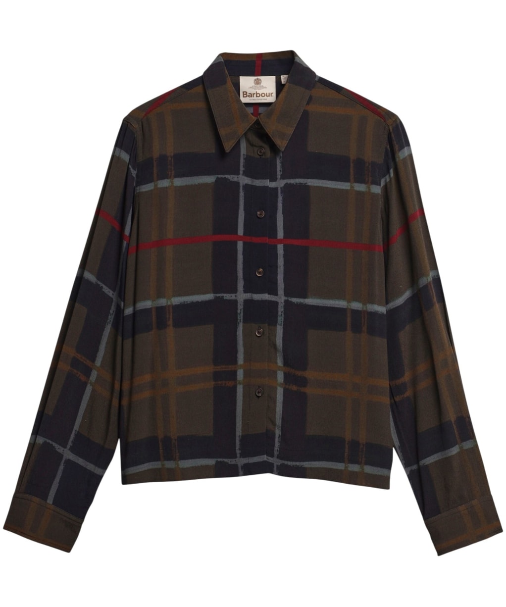 Women's Barbour Kirklees Shirt - SHADOW CLASSIC P