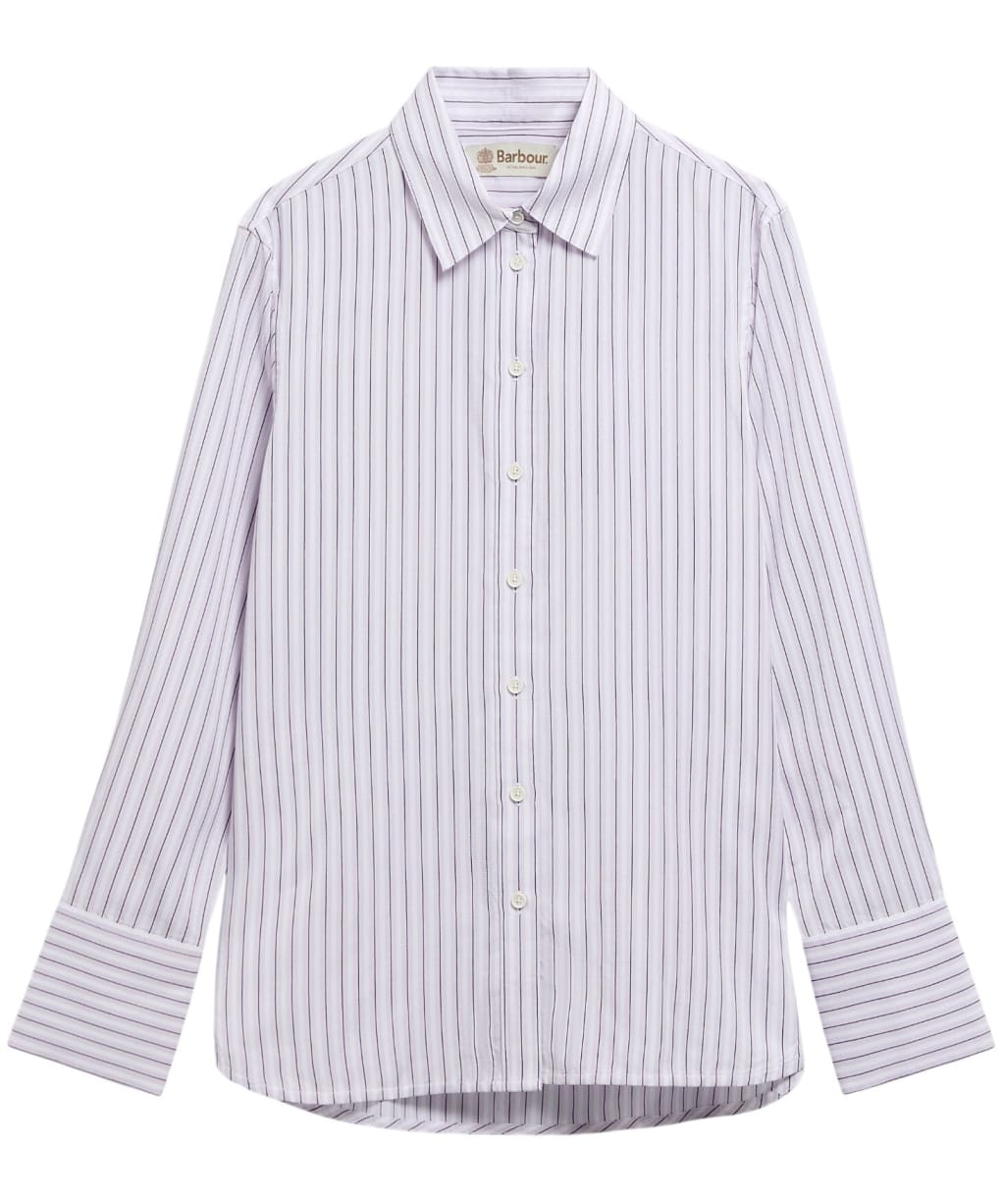 Women's Barbour Evangeline Shirt - Frosted Heather Stripe