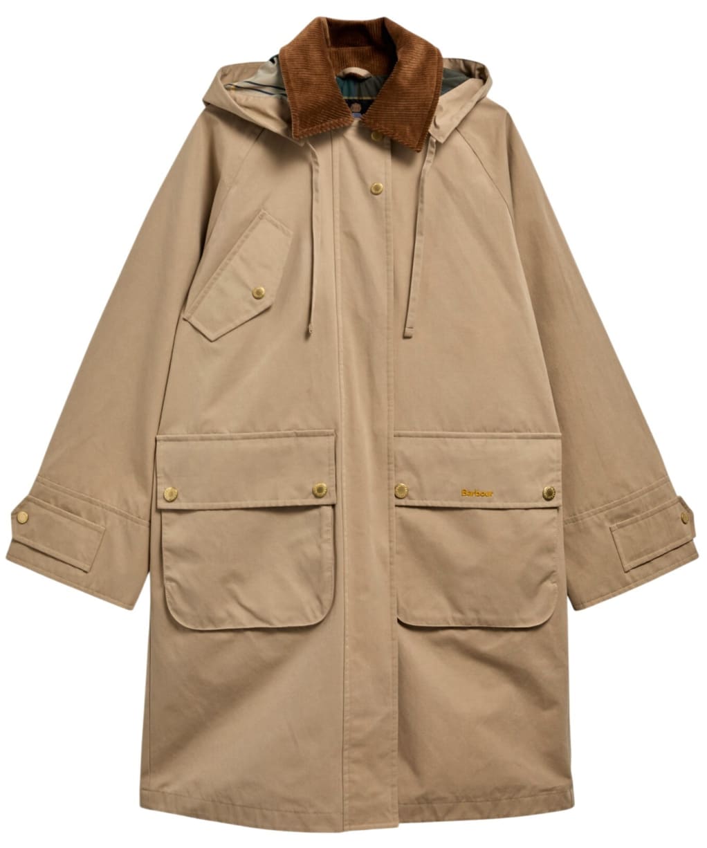 Women's Barbour Ingrim Showerproof Jacket - Light Trench / Ancient