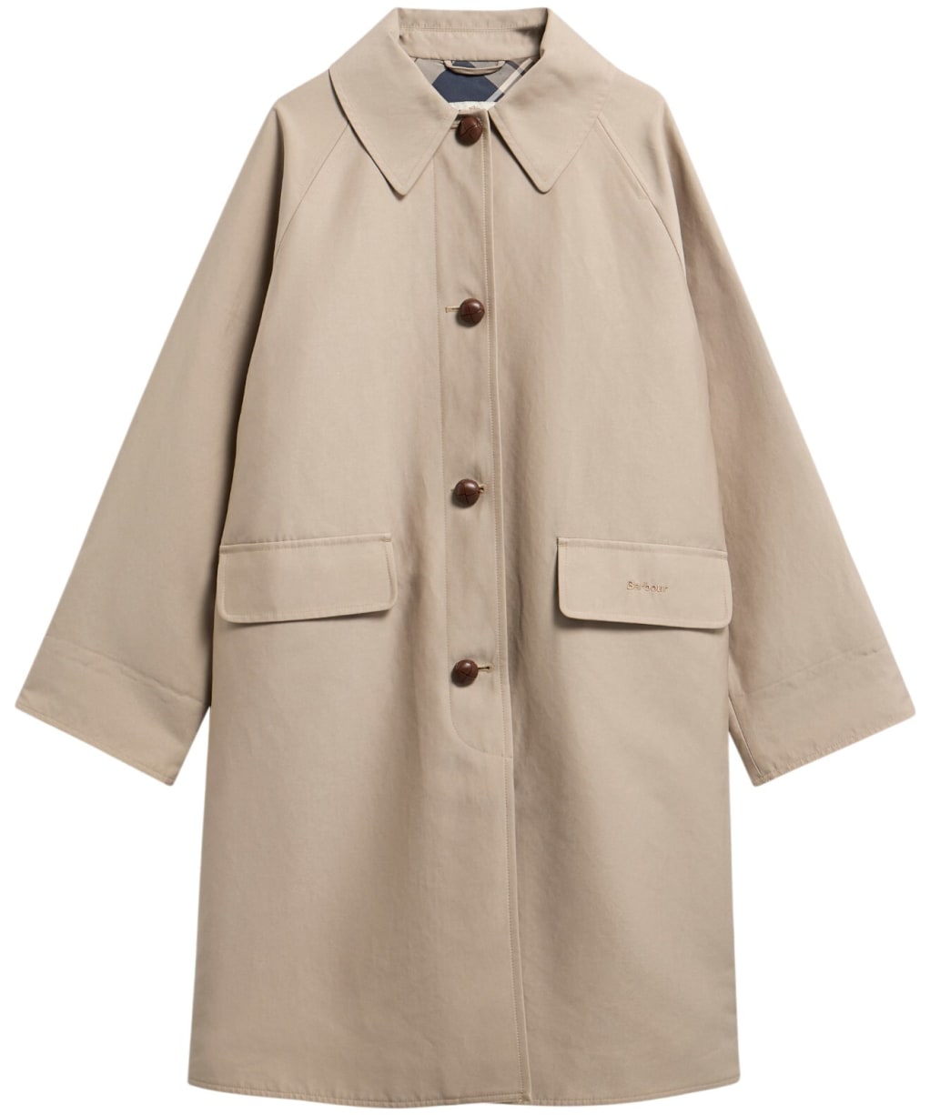 Women's Barbour Ria Showerproof Jacket - Light Trench / Birch