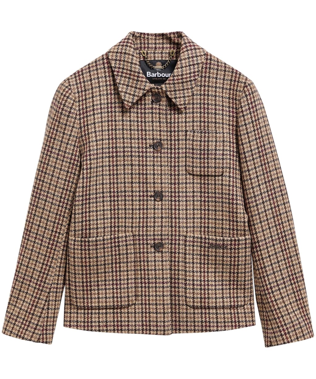 Women's Barbour Austen Tailored Jacket - Classic Beige Check