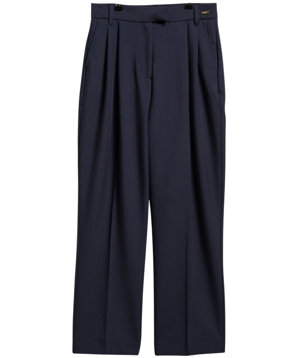 Women's Barbour Fawne Trousers - Dark Navy