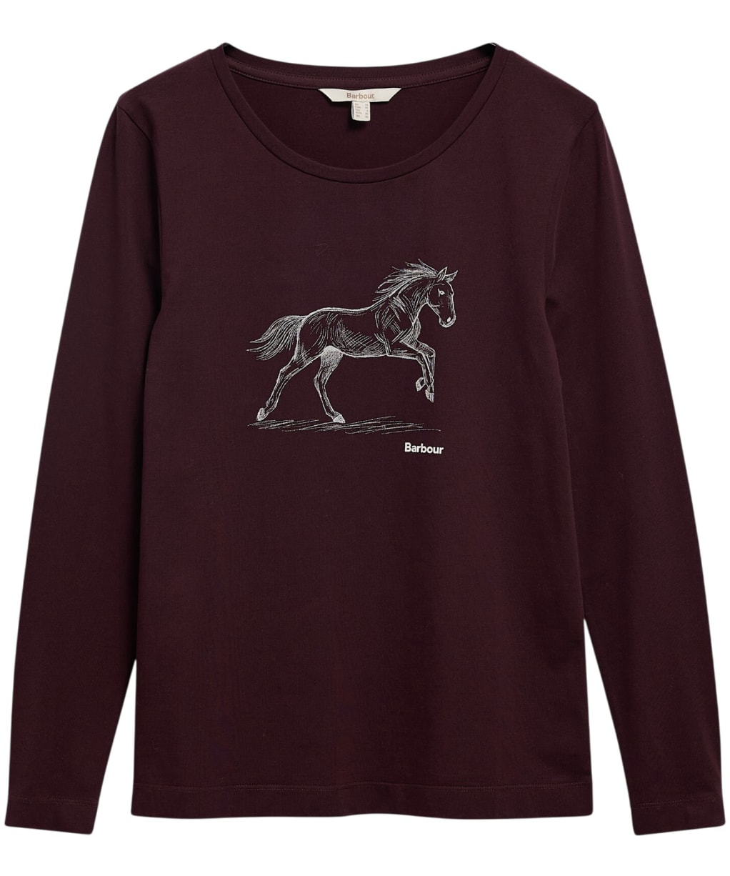Women's Barbour Rosamund Long Sleeve T-Shirt - Fig