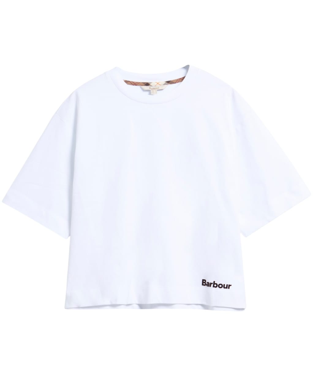 Women's Barbour Willowmere T-Shirt - White