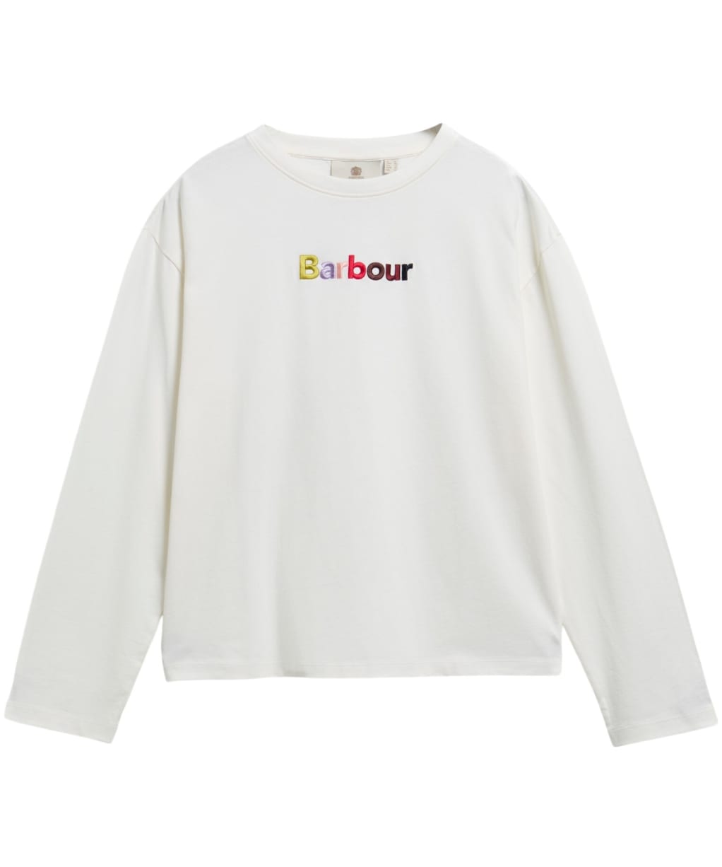 Women's Barbour Amesbury Long Sleeve T-Shirt - Cloud