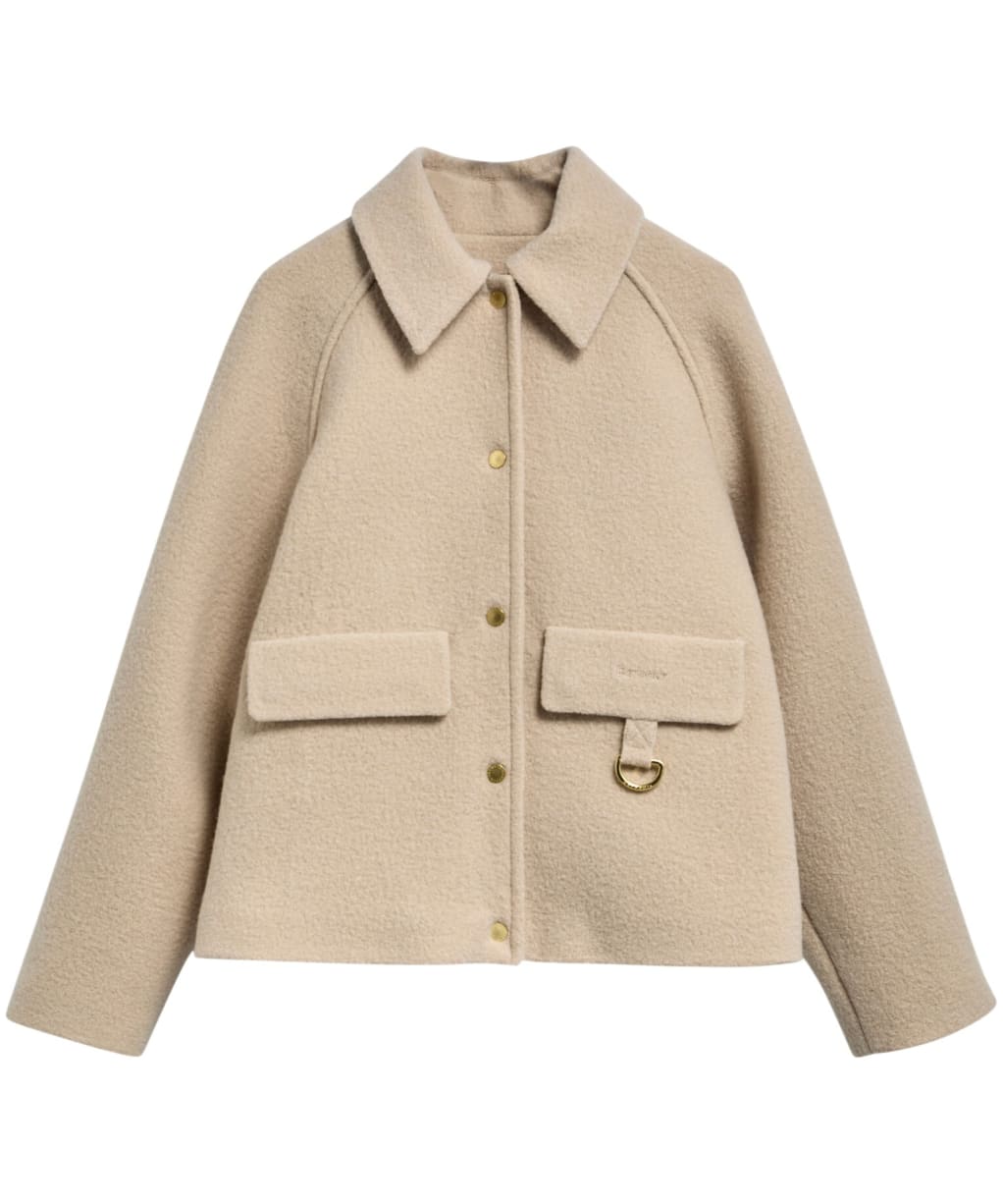 Women's Barbour Womens Spey Wool Coat - Mist / Birchwood Dress