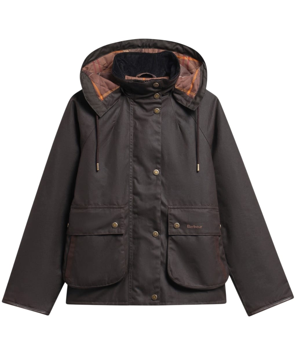 Women's Barbour Georgette Waxed Jacket - Rustic / Muted