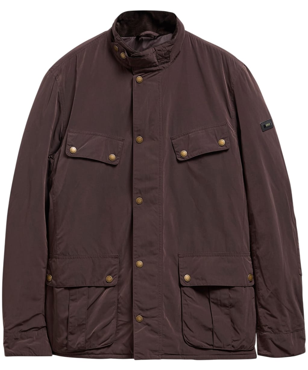 Men's Barbour International 90th Anniversary Duke Casual Jacket - Dark Brown