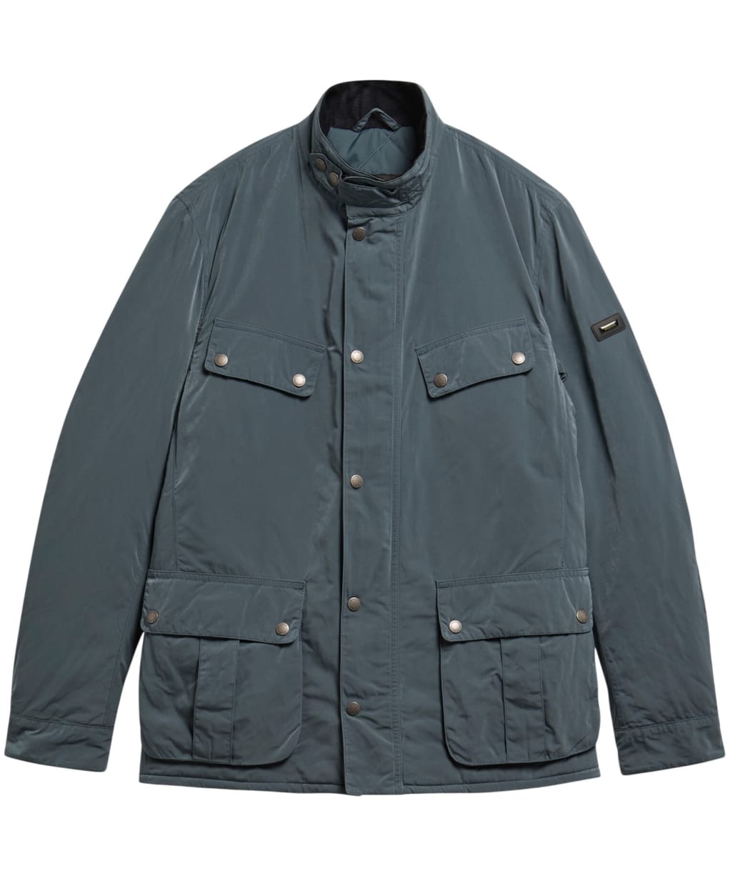 Men's Barbour International 90th Anniversary Duke Casual Jacket - Dark Slate