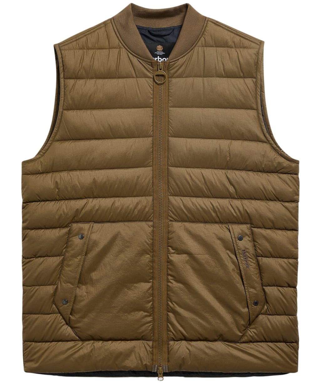 Men's Barbour Re-Engineered Hadden Quilted Gilet - Beech