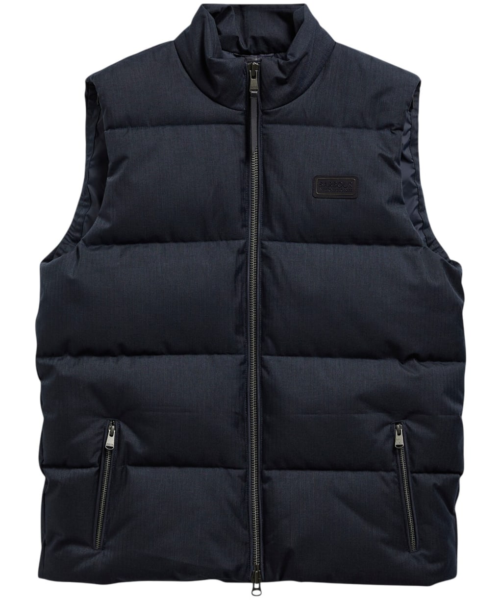 Men's Barbour International Tour Puffer Gilet - Dark Navy