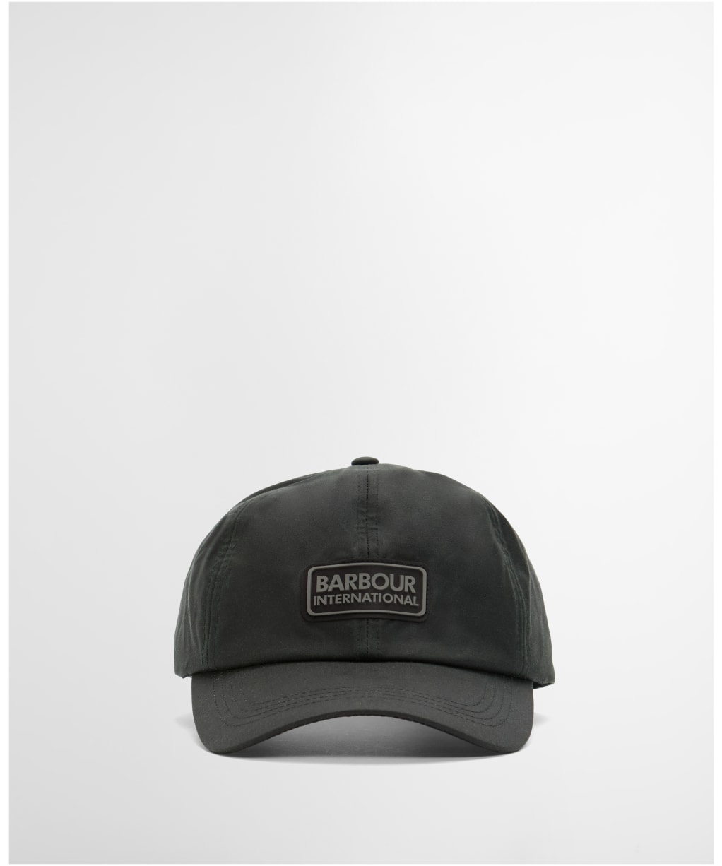 Men's Barbour International Tourer Duke Waxed Cap - Sage