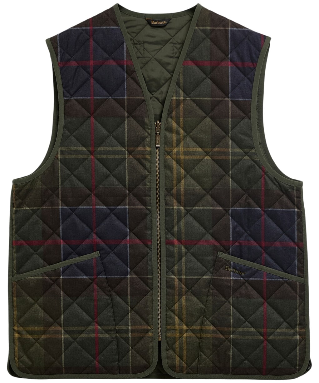 Men's Barbour Icons Tartan Quilted Liner - Classic Tartan