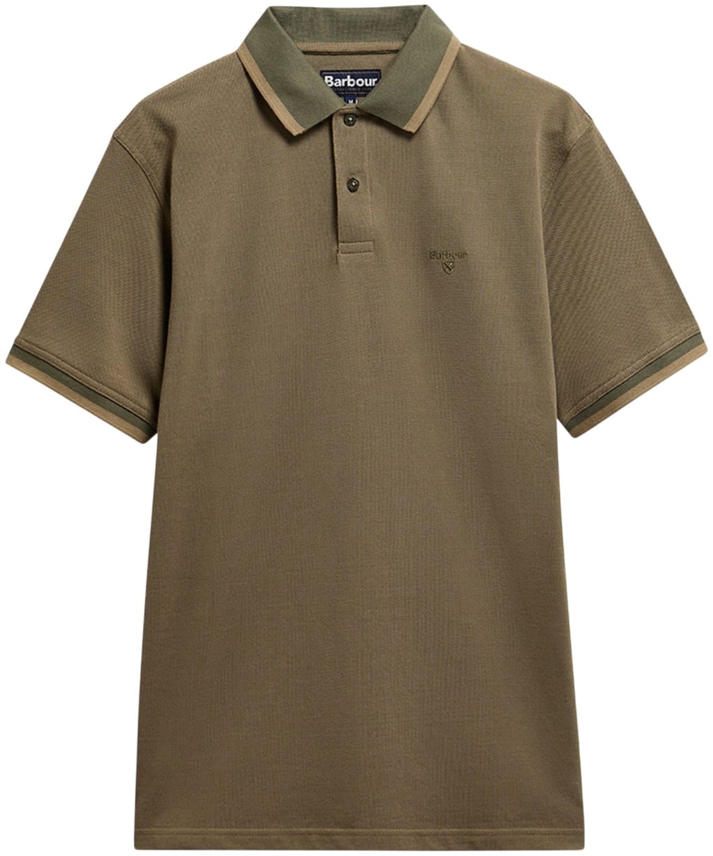 Men's Barbour Barnard Polo - Dusty Olive