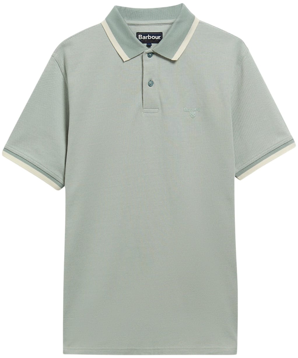 Men's Barbour Barnard Polo - Dusty Slate