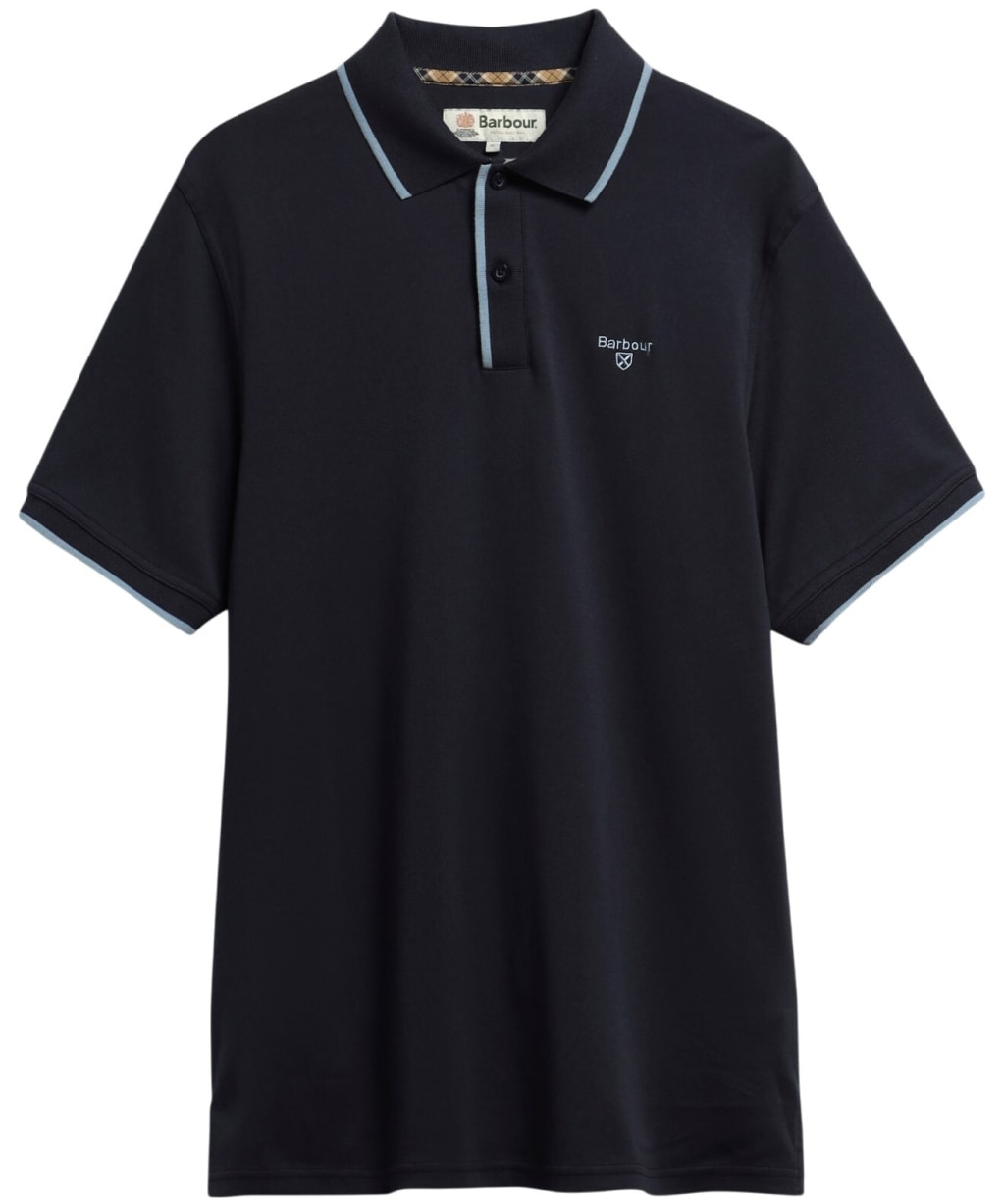 Men's Barbour Callock Tailored Polo Shirt - Navy